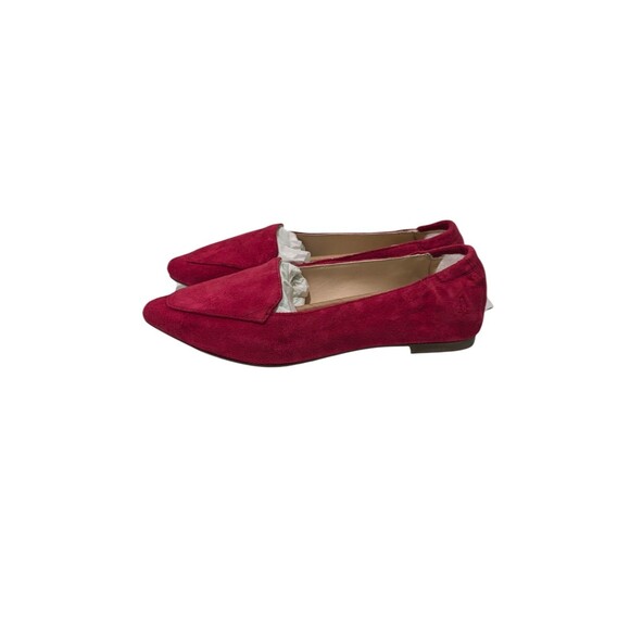 Hush Puppies Hazel Pointe Dark Magenta Suede Flats HW06810-601 - Picture 1 of 5